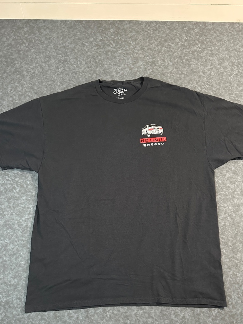 Eighty Eight Brand 'No Limits' Tokyo Mount Fuji JDM Car Graphic T Shirt Size XL
